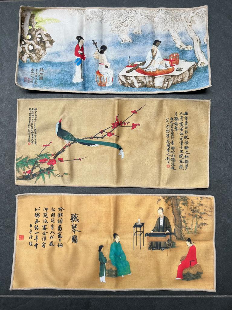 Chinese water absorberend placemat onderzetter kleed chinees, Verburgt Vintage, Nieuw, Ophalen of Verzenden, https://verburgtvintage.nl/#contact