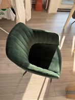 3x Kwantum eettafel stoelen groen, Huis en Inrichting, Stoelen, Ophalen, Overige kleuren, Drie, Zo goed als nieuw