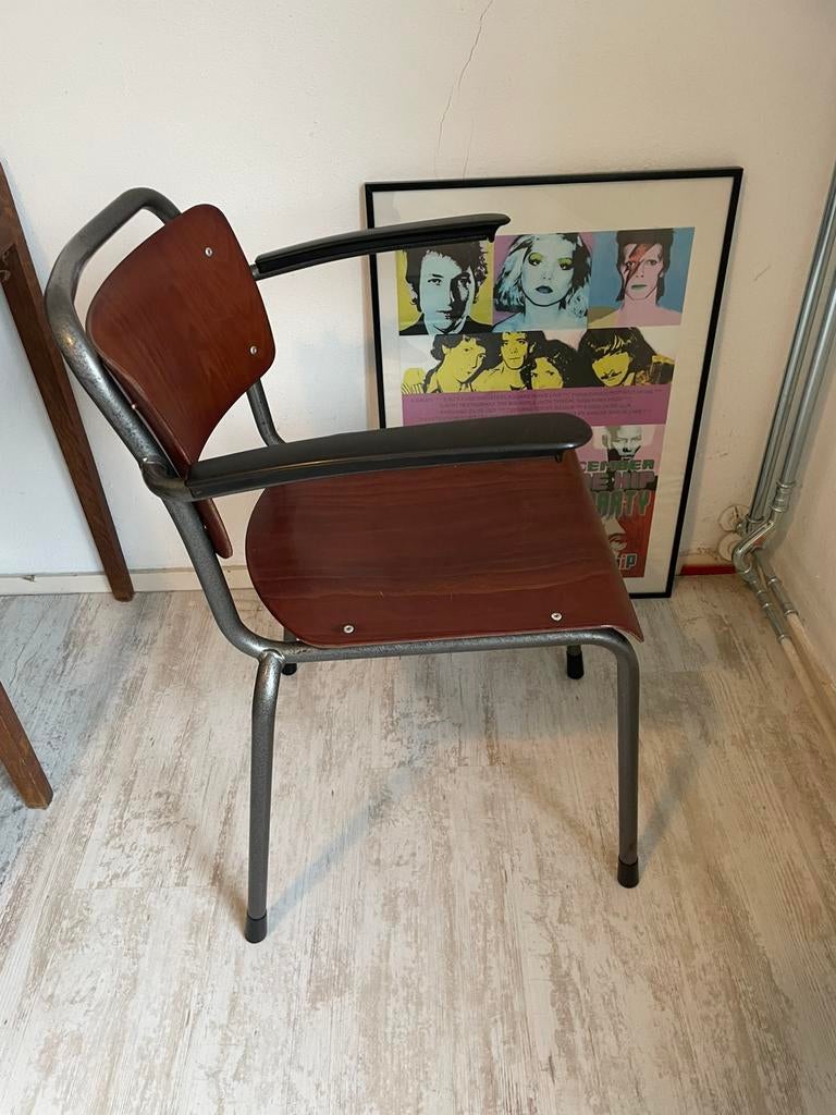 Gispen 206 TH Delft stoel chair, Ophalen of Verzenden, Zo goed als nieuw, Eén