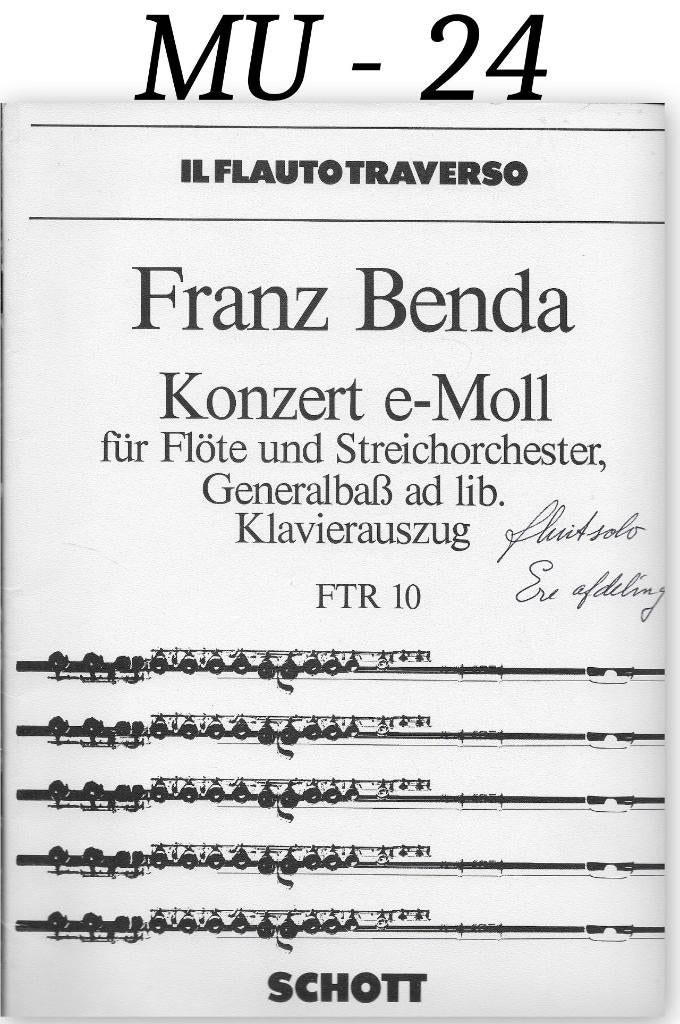 MU24 Fluit bladmuziek: Il Flauto Traverso, Muziek en Instrumenten, Bladmuziek, Dwarsfluit of Piccolo, Ophalen of Verzenden, Zo goed als nieuw