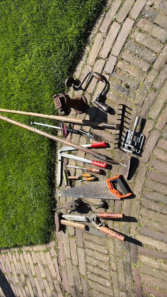 Oud gereedschap, Doe-het-zelf en Verbouw, Gereedschap | Handgereedschap, Ophalen of Verzenden, Gebruikt