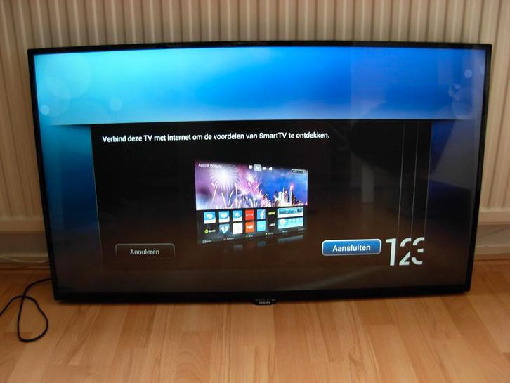 Philips 43 inch uhd 4k smart tv met wifi., Audio, Tv en Foto, Televisies, Zo goed als nieuw, LED, 100 cm of meer, 4k (UHD), Samsung