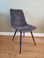 4 eetkamerstoelen antraciet/bruin – bijna nieuw – Sijben, Ophalen, Zo goed als nieuw, Bruin, Vijf, Zes of meer stoelen