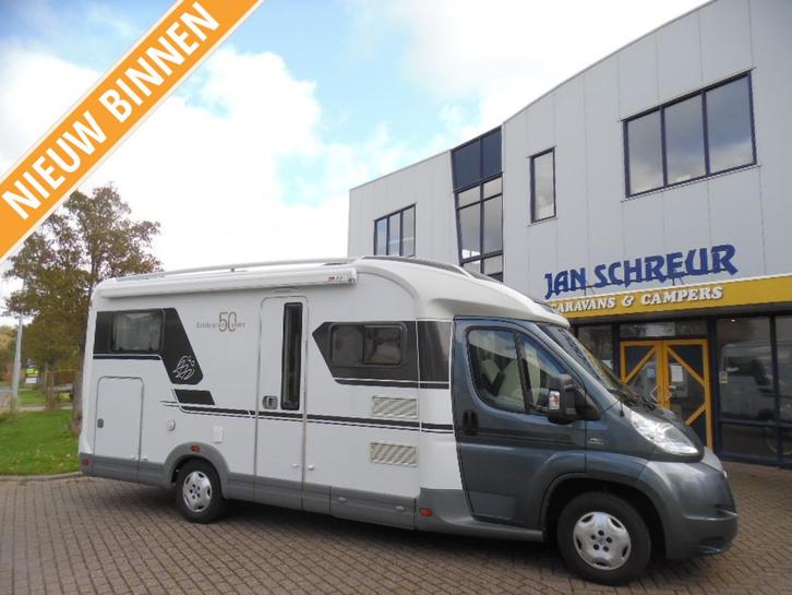 Knaus Celebration 50 Years 650 MEG Bijzondere mooi, Caravans en Kamperen, Campers, Bedrijf, tot en met 2, Half-integraal, Knaus