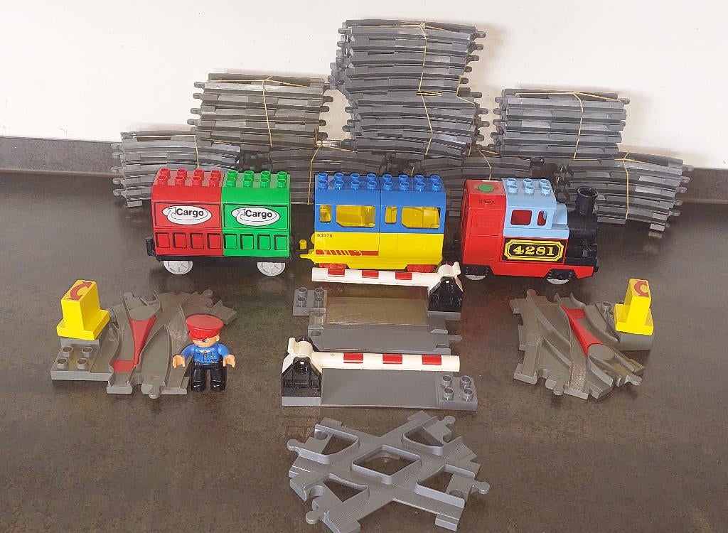 duplo trein (Loco), Kinderen en Baby's, Speelgoed | Duplo en Lego, Ophalen of Verzenden, Gebruikt, Duplo