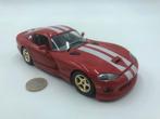 Dodge Viper GTS Coupe Rood, Bburago, Ophalen of Verzenden, Gebruikt, Auto, Bburago