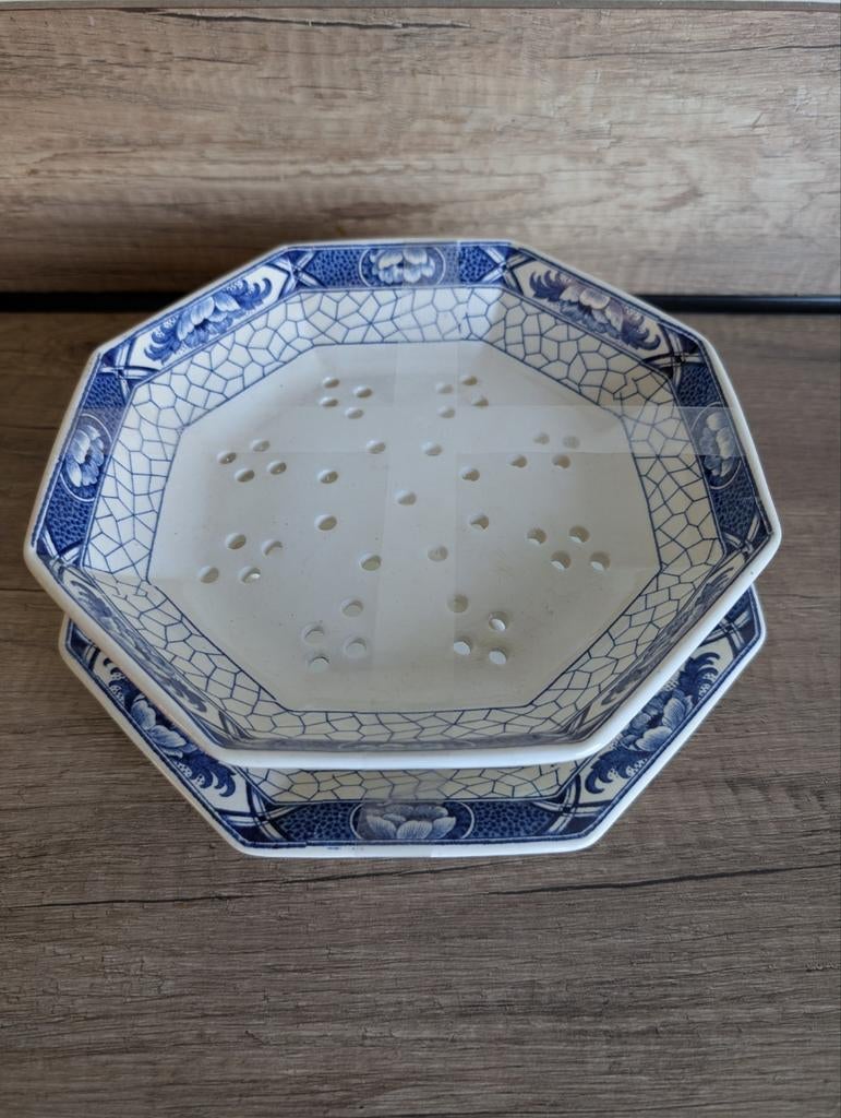 Maastricht Aardewerk Decor Butterfly Fruit Test, Ophalen of Verzenden