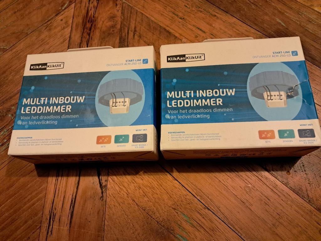 2X Klikaanklikuit | klik aan klik uit | kaku ACM-250-LD, Ophalen of Verzenden, Nieuw, Overige typen