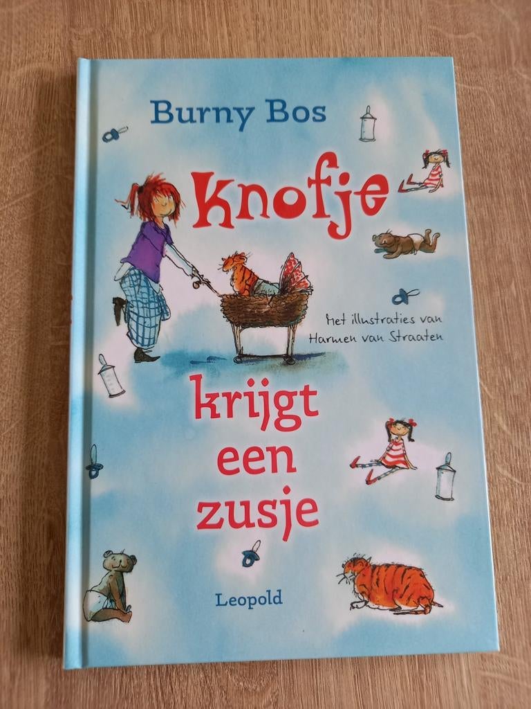 Burny Bos - Knopfje krijgt een zusje (Nieuw), Boeken, Ophalen of Verzenden, Nieuw, Burny Bos, 2 tot 3 jaar