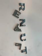 Renault Letters Logo Embleem, Ophalen of Verzenden, Renault