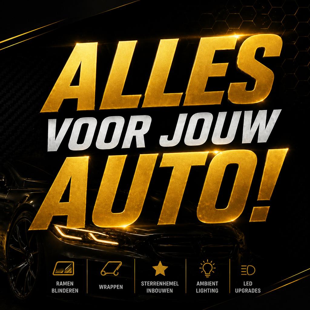 VAL OP MET JOUW AUTO, Auto diversen, Tuning en Styling, Ophalen