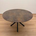Ronde eettafel HPL Roest 120/130/140/150 - Direct Leverbaar, Huis en Inrichting, Tafels | Eettafels, Rond, Ophalen of Verzenden