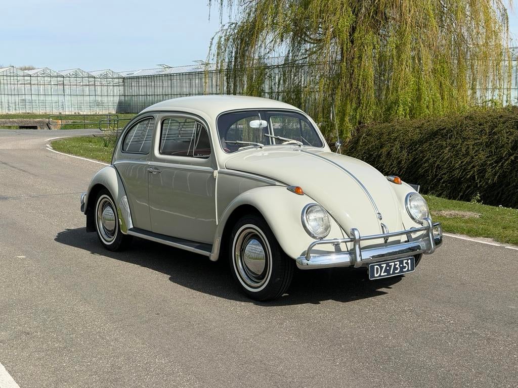 Volkswagen 1200 1960 kiezelgrau, Achterwielaandrijving, Volkswagen, Beige, Handgeschakeld