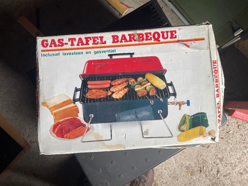 draagbare gasbarbecue bbq, Tuin en Terras, Gasbarbecues, Ophalen, Gebruikt