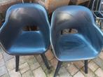 2 Allibert kuipstoelen antraciet, Kunststof, Gebruikt, Twee, Ophalen of Verzenden