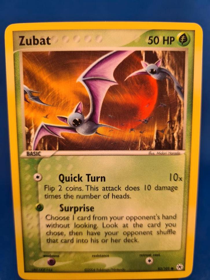 Zubat 83/101 - Hidden Legends, Hobby en Vrije tijd, Verzamelkaartspellen | Pokémon, Gebruikt, Verzenden