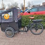 Nette en goed onderhouden electrische troy bakfiets!, Fietsen en Brommers, Fietsen | Bakfietsen, Ophalen of Verzenden, Gebruikt