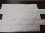Witte steenstrips (gips), Doe-het-zelf en Verbouw, Tegels, Ophalen, Overige materialen, Wandtegels, Nieuw