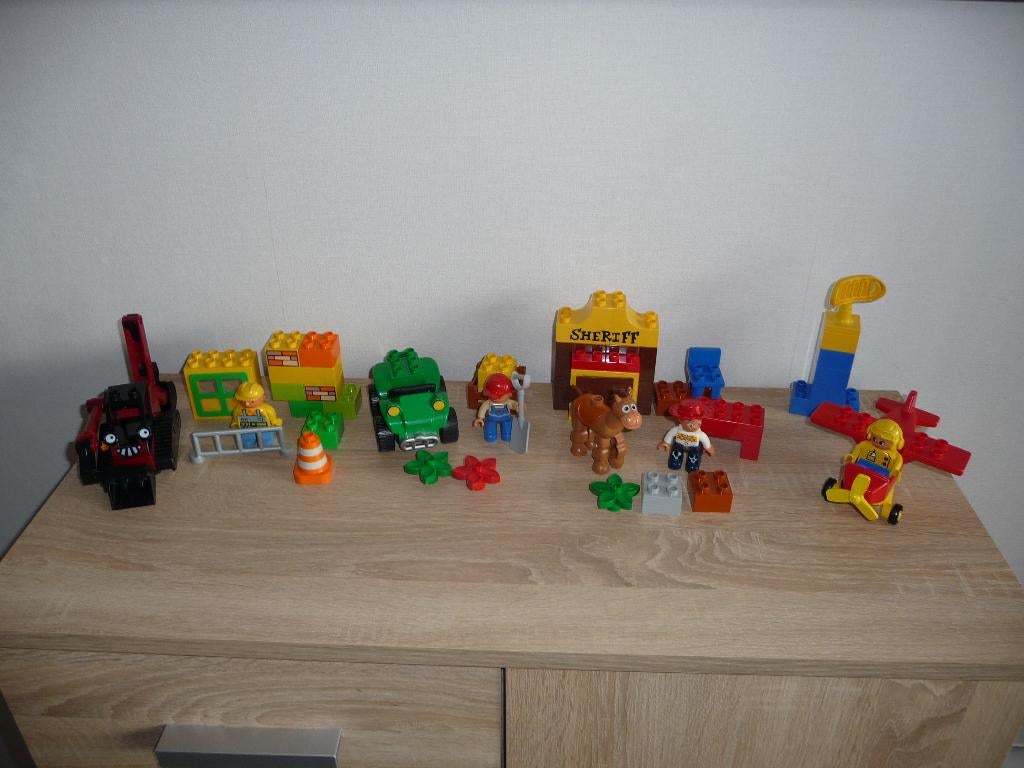 duplo  4  setjes, Kinderen en Baby's, Speelgoed | Duplo en Lego, Zo goed als nieuw, Duplo, Complete set, Compleet, Ophalen of Verzenden