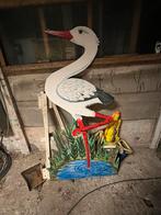 Geboortebord ooievaar, Ophalen, Zo goed als nieuw