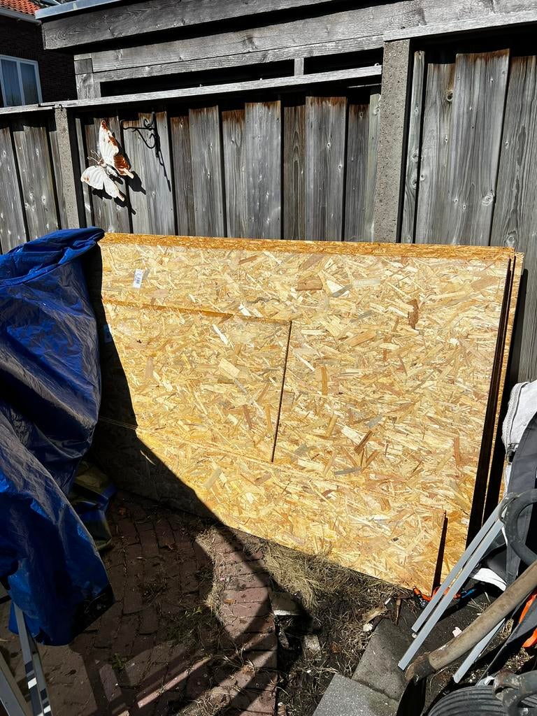 Osb platen, Ophalen, Zo goed als nieuw