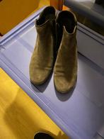 Grijs nubuck laarsje Gabor met 5 cm hak maat 38, Lage of Enkellaarzen, Gabor, Ophalen of Verzenden, Zo goed als nieuw