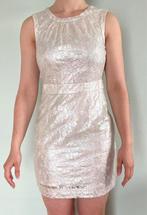 Elegante lichtroze H&M jurk - Maat XS, Ophalen of Verzenden, Zo goed als nieuw, Roze, Maat 34 (XS) of kleiner