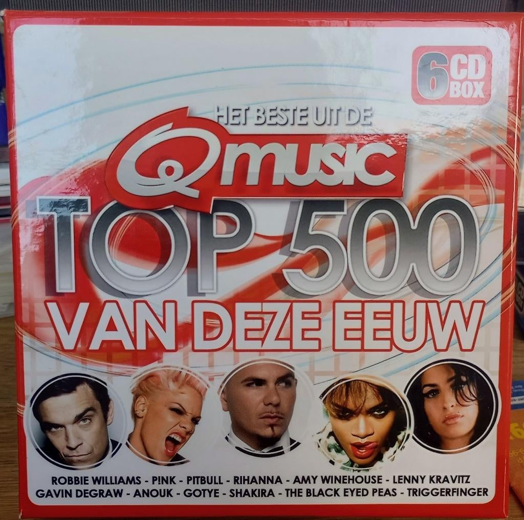 Het Beste Uit De Q-Music Top 500 Van Deze Eeuw - Edit, Ophalen of Verzenden, Zo goed als nieuw, Pop, Boxset