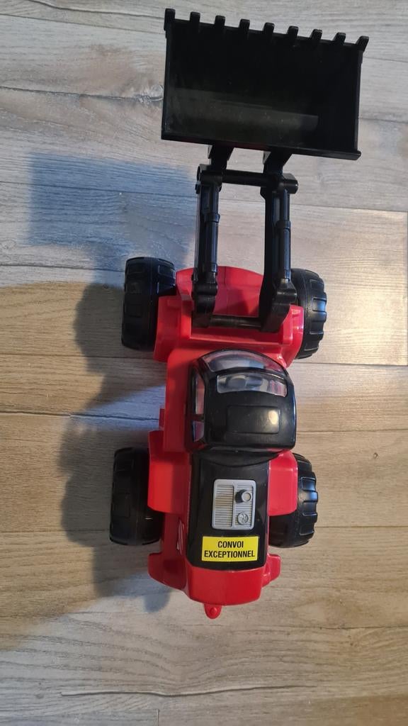 Rode speelgoed graafmachine, Ophalen of Verzenden