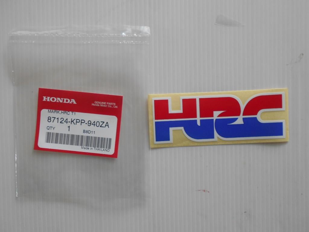 Nieuwe Honda Originele HRC Stickers Door Honda Geleverd !!, Verzenden
