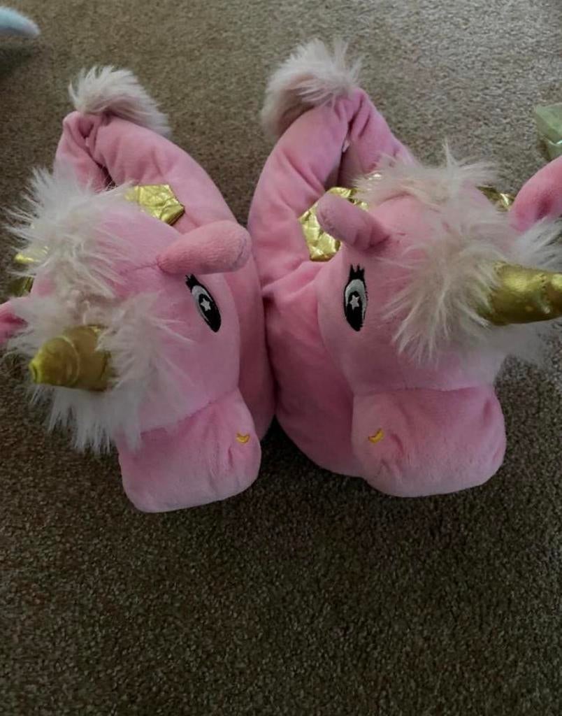 Unicorn sloffen, Ophalen, Zo goed als nieuw