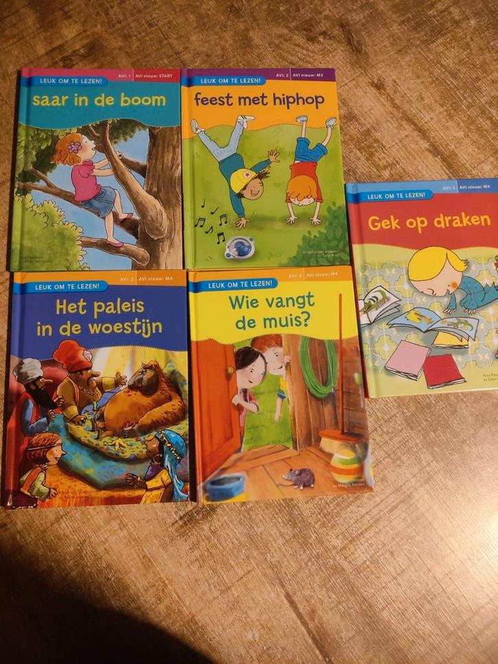 Leuk om te lezen AVI 1 - 2 - 3, Boeken, Kinderboeken | Jeugd | onder 10 jaar, Zo goed als nieuw, Fictie algemeen, Ophalen of Verzenden