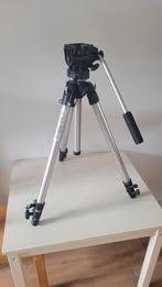 Manfrotto professional 190 foto statief, Ophalen of Verzenden, Zo goed als nieuw, 175 cm of meer, Driepoot