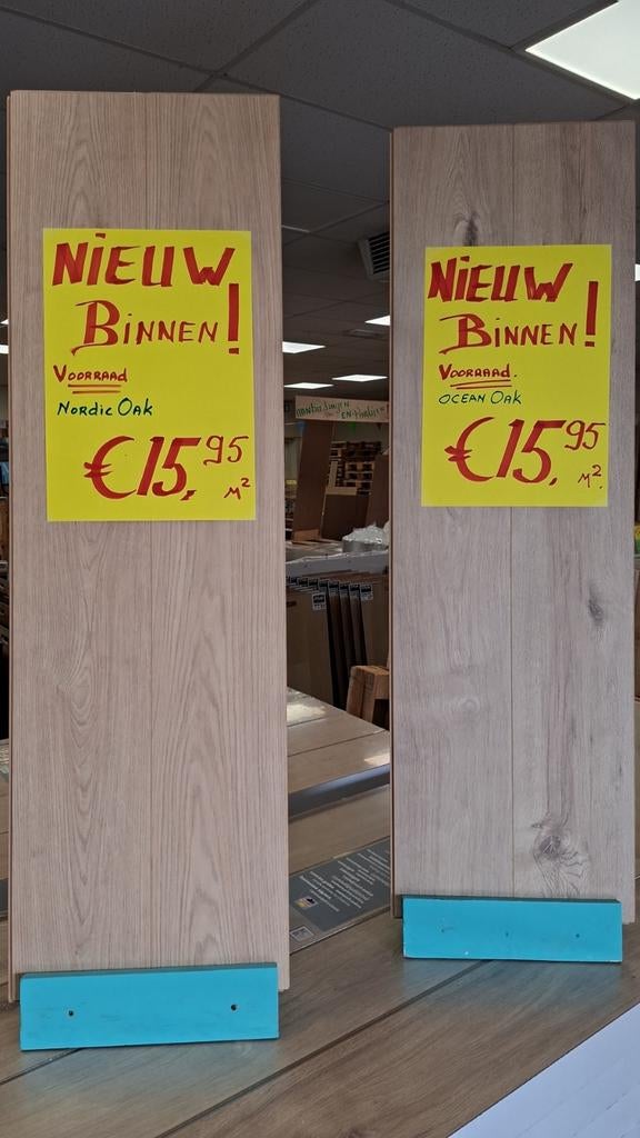 Laminaat., Ophalen, Nieuw, 75 m² of meer, Laminaat
