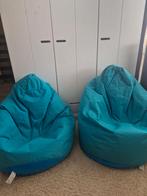 Twee turquoise zitzakken van Sitting Point, Ophalen of Verzenden