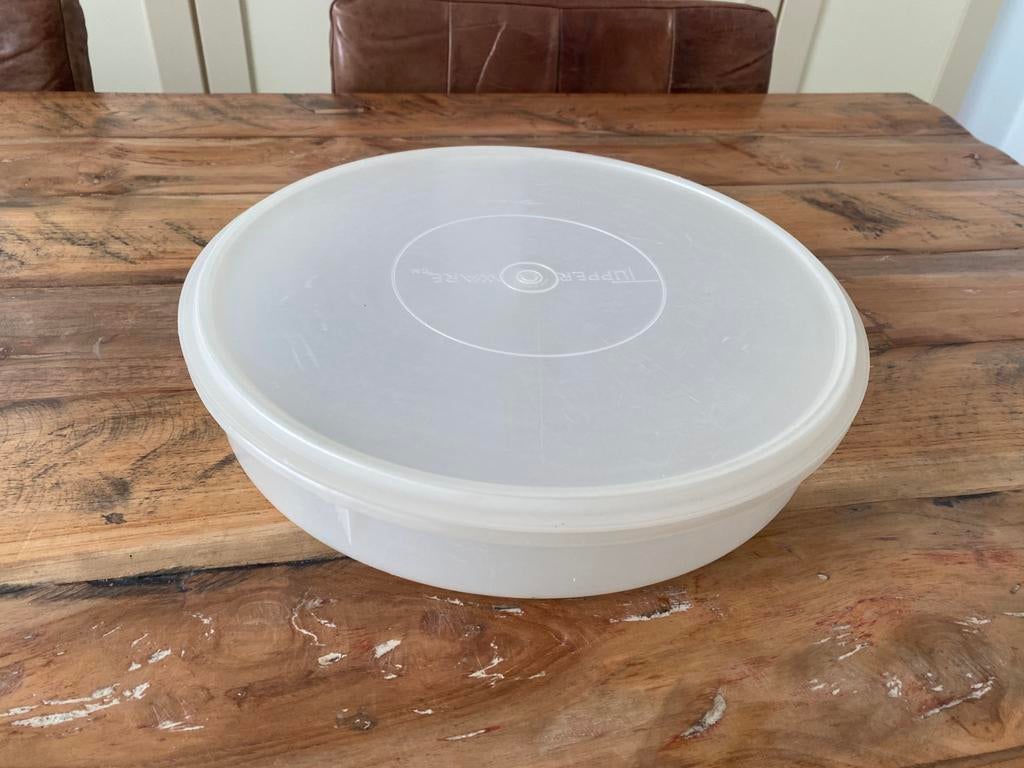 Tupperware vlaai pizza wrap doos, Ophalen of Verzenden, Zo goed als nieuw, Overige typen