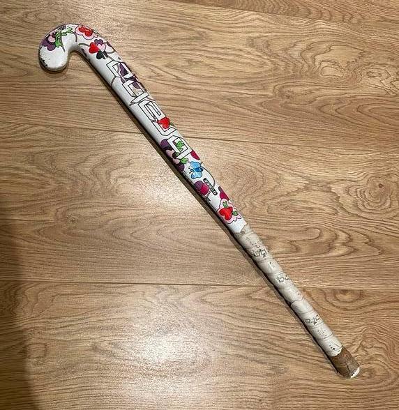 Brabo kinder hockey stick 29 inch, Sport en Fitness, Hockey, Ophalen of Verzenden, Gebruikt, Stick