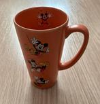 Mickey Mouse mok - Oranje met speelse Mickey figuur, Verzamelen, Disney, Ophalen of Verzenden, Mickey Mouse, Zo goed als nieuw