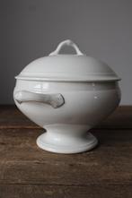 Oude brocante terrine off white Nimy Nr.2 *Pronck & Praal*, Ophalen of Verzenden