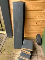 Houten planken antraciet, Ophalen, Minder dan 25 mm, Zo goed als nieuw, Plank