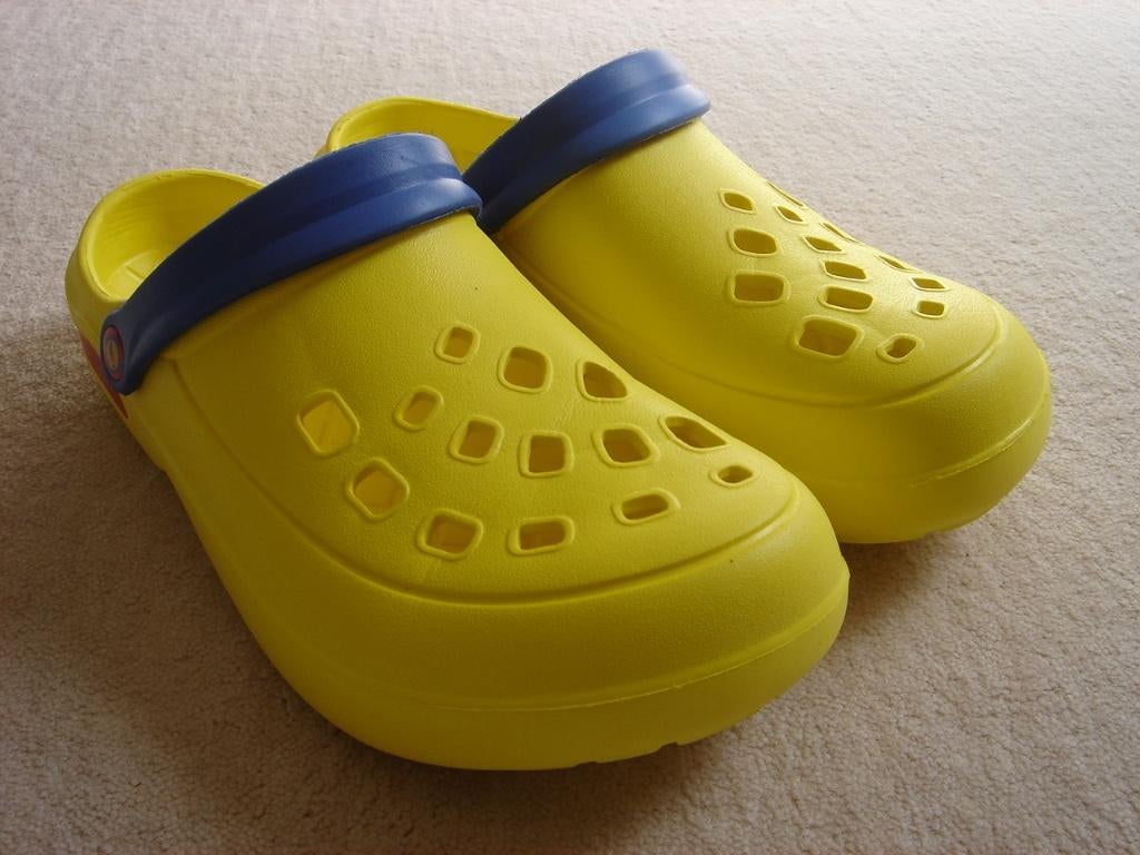 Originele LIDL Clogs slippers mt 40/41 Geel, Slippers, Overige kleuren, Ophalen of Verzenden, Zo goed als nieuw