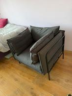 Luxe antraciet feauteuil Pepe, van Bolia, Ophalen of Verzenden, Zo goed als nieuw, Eenpersoons, Minder dan 150 cm