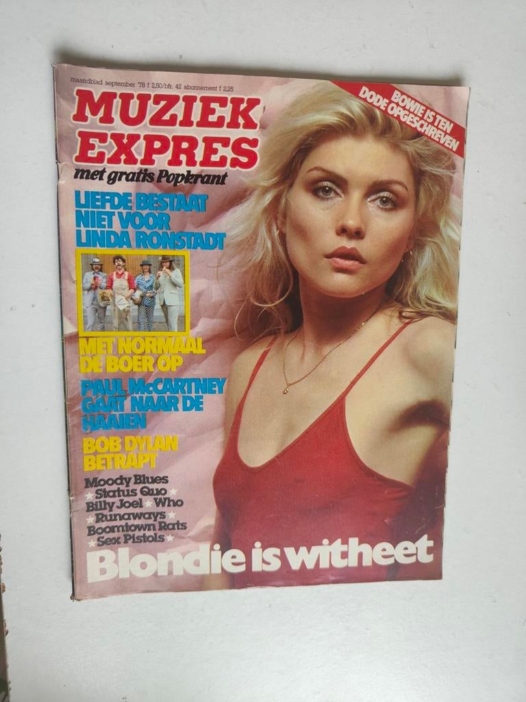 Muziek Expres september 1978, Ophalen of Verzenden, 1960 tot 1980, Nederland, Tijdschrift