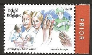 België, Verzenden, Postfris