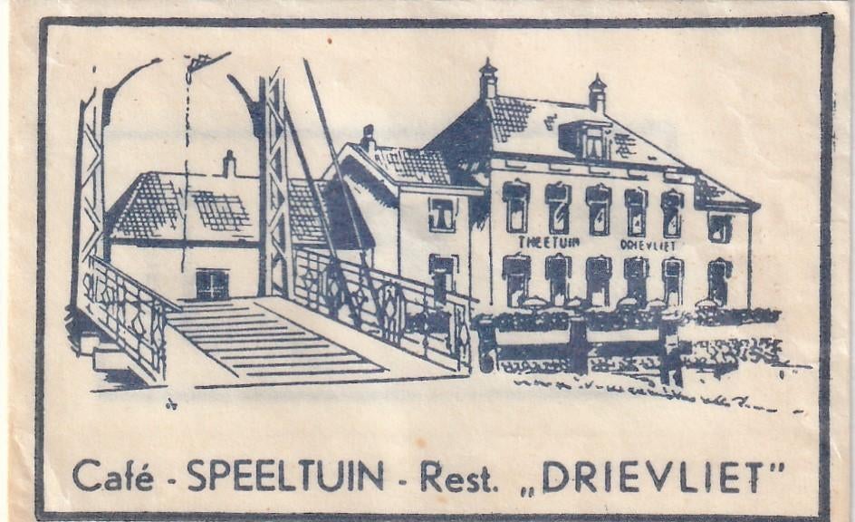 suikerzakje #406 : Speeltuin restaurant Drievliet, Verzenden, Nederland