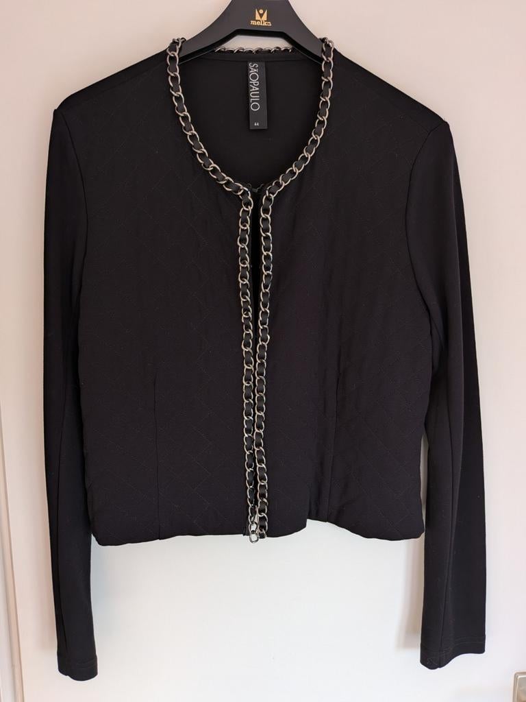 Sao Paulo zwart vest 44, Zwart, Maat 42/44 (L), Ophalen of Verzenden, Sao Paulo