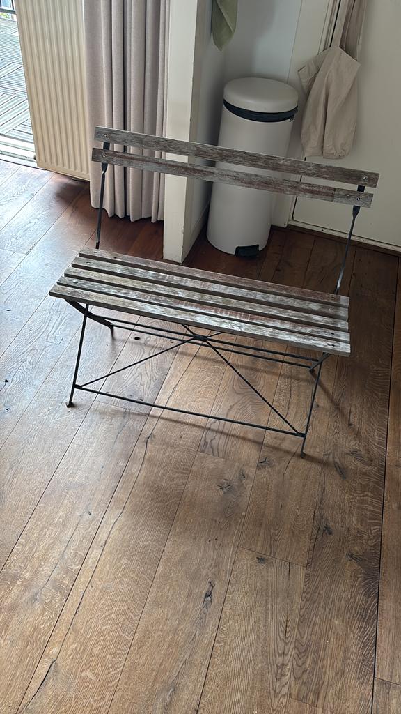 Frans bankje, Ophalen, Gebruikt