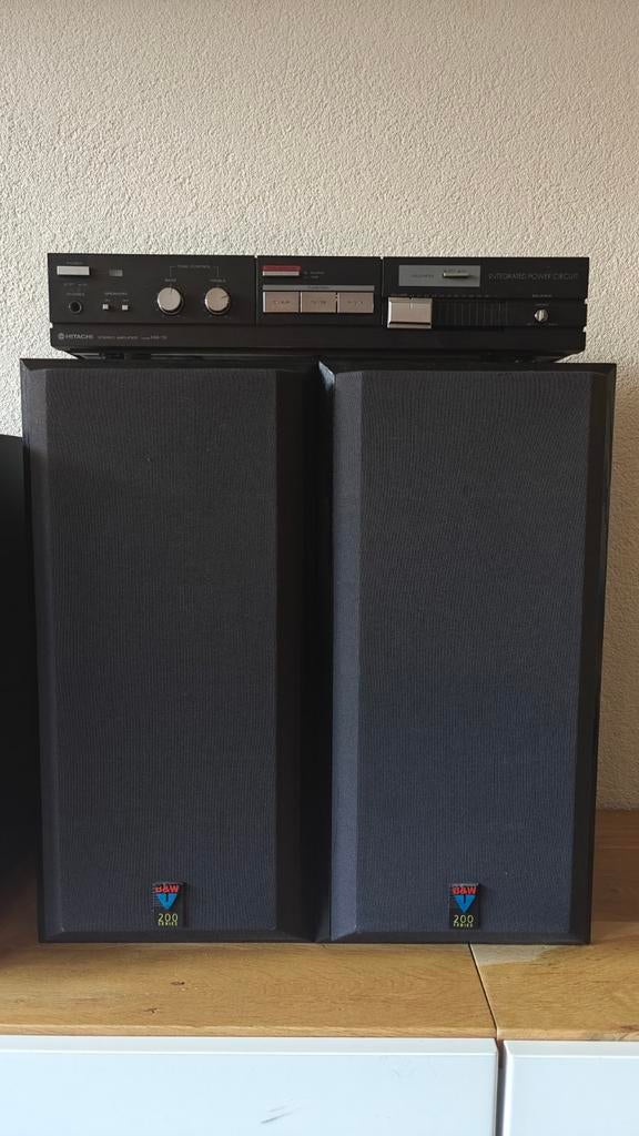 B&W 200 Series V202 speakers, Audio, Tv en Foto, Luidsprekers, Ophalen, 60 tot 120 watt, Front, Rear of Stereo speakers, Overige merken