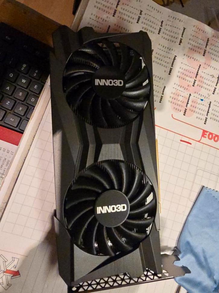 Inno3D GeForce RTX 3060 TWIN X2 OC 8GB GDDR6 Grafische Kaart, Computers en Software, Videokaarten, Zo goed als nieuw, Nvidia, PCI-Express 4.0