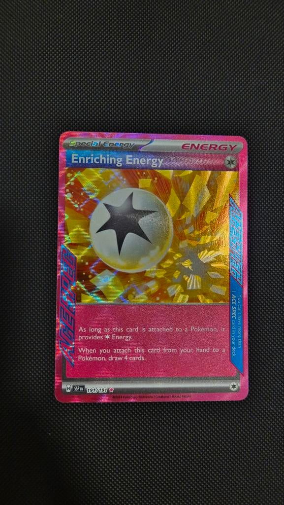 Enriching Energy 191/197 (Foil) - stellar crown, Ophalen of Verzenden, Zo goed als nieuw, Losse kaart, Foil